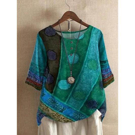 Elegant Stilfuld Boheme Sommer Top