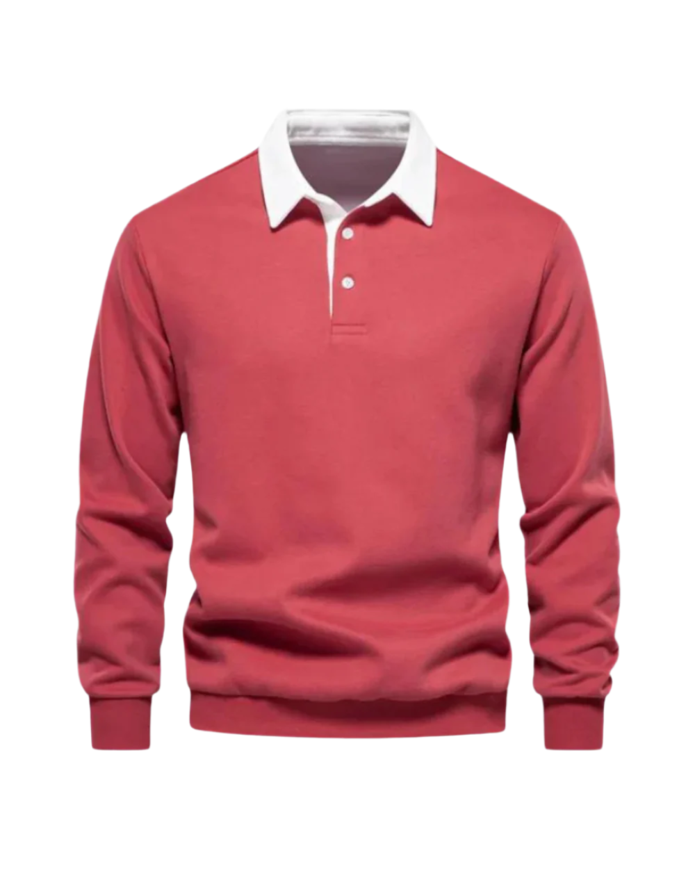 Elegant Casual Stilfuld Polo Sweater
