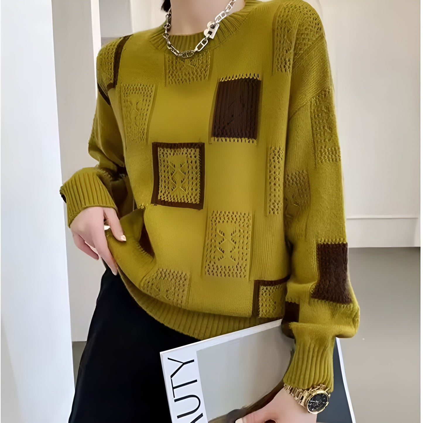 Dame Forårs Casual Relaxed Fit Top