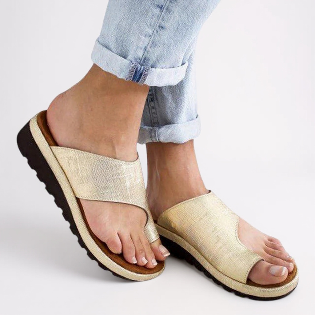 Dame Sommer Ortopædiske Tå Split Sandaler