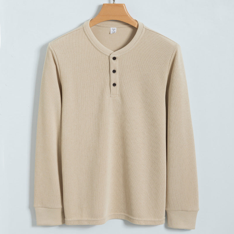 Stilfuld Rib Sweater Til Herrer