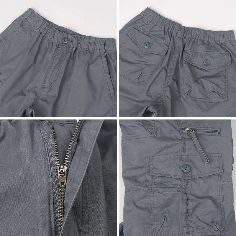 Lette Funktionelle Lange Cargo Shorts