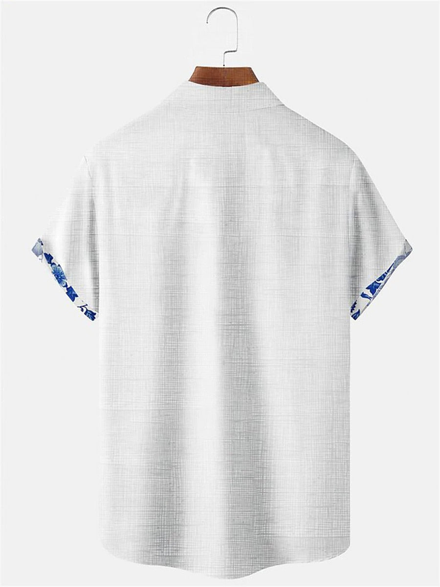 Moderne Elegant Casual Stilfuld Linskjorte