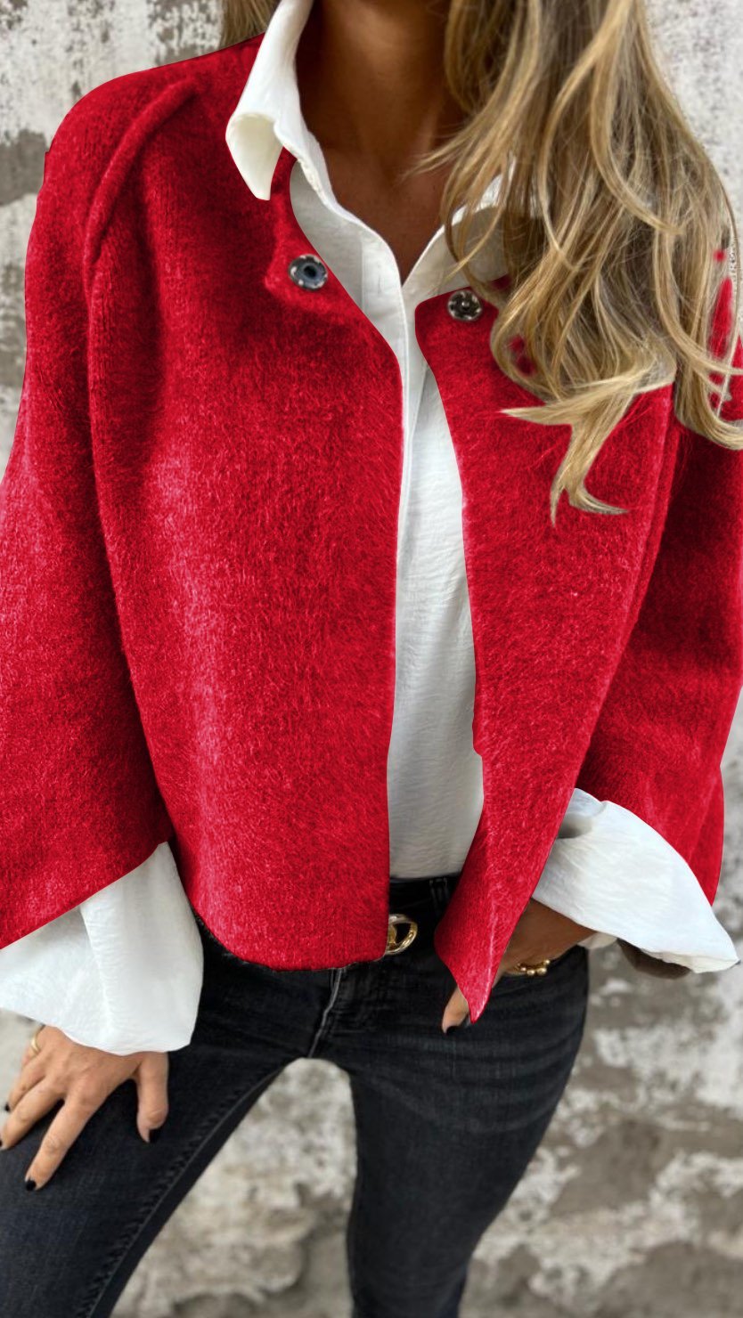 Kvalitets Moderne Behagelig Stilfuld Wool-uldfrakke
