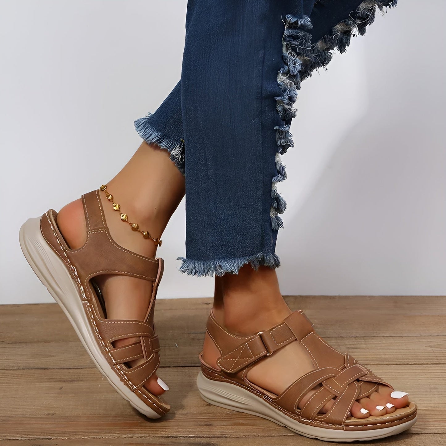 Maria - Letvægts sandaler med skridsikker sål