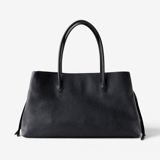 Dame Shoulder Bag med Lynlåslommer og Håndtag