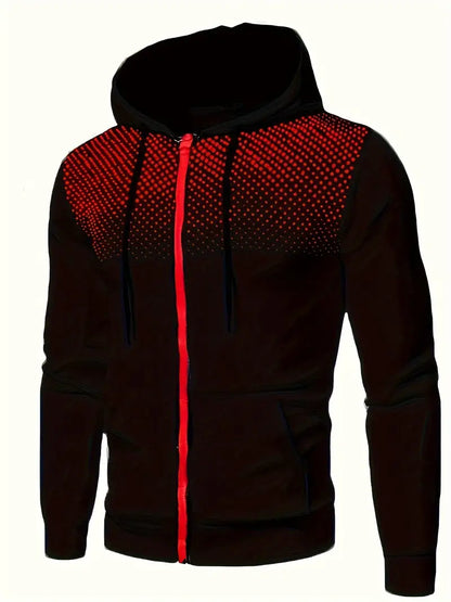 Paul | Varm Termo Hoodie i Polyester med Lommer og Hætte