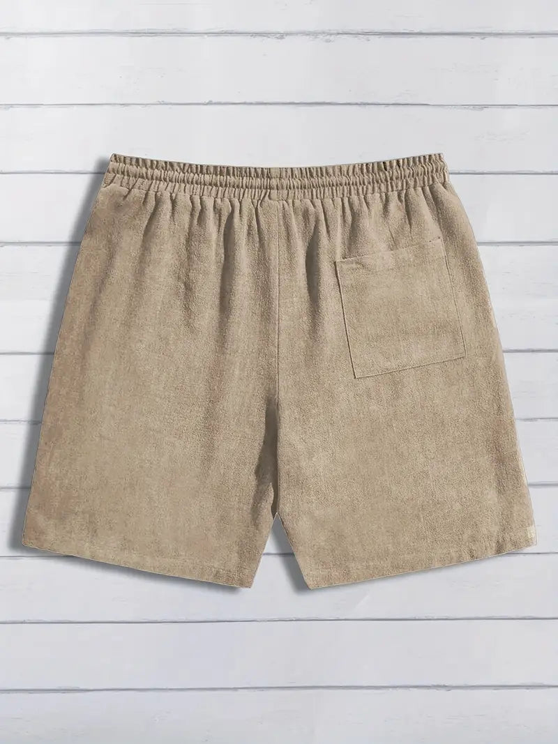Let Afslappet Linned Sommer Shorts