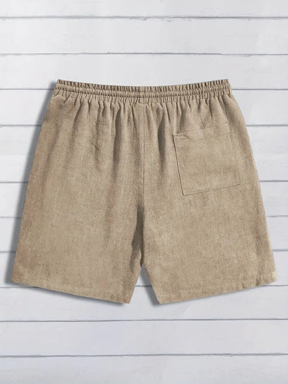 Let Afslappet Linned Sommer Shorts