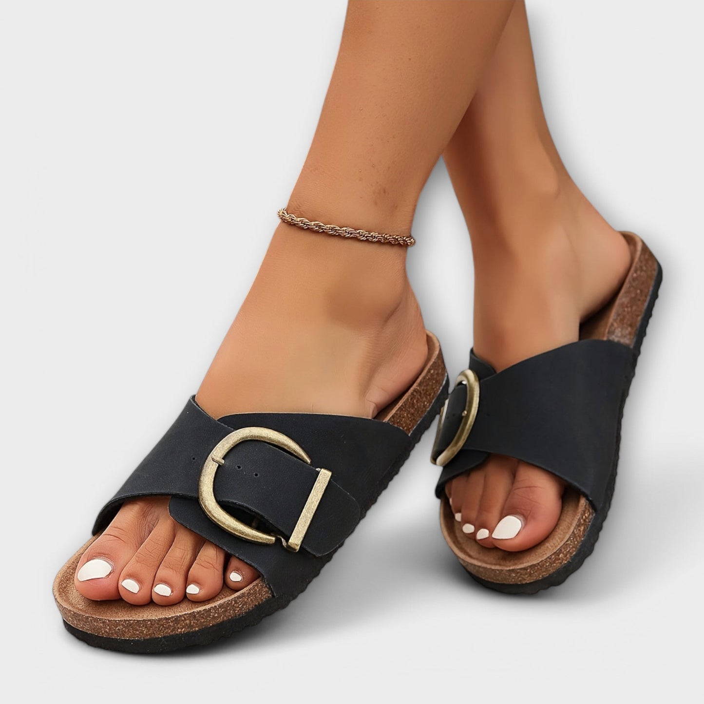 Komfortable Dame Sandaler Med Spænde