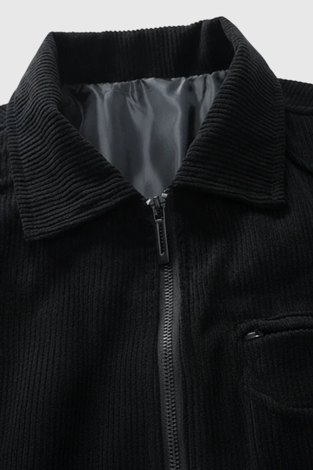 Moderne Casual Stilfuld Corduroy Jakke