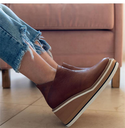 Mia - Ergonomiske komfortsko med hæl
