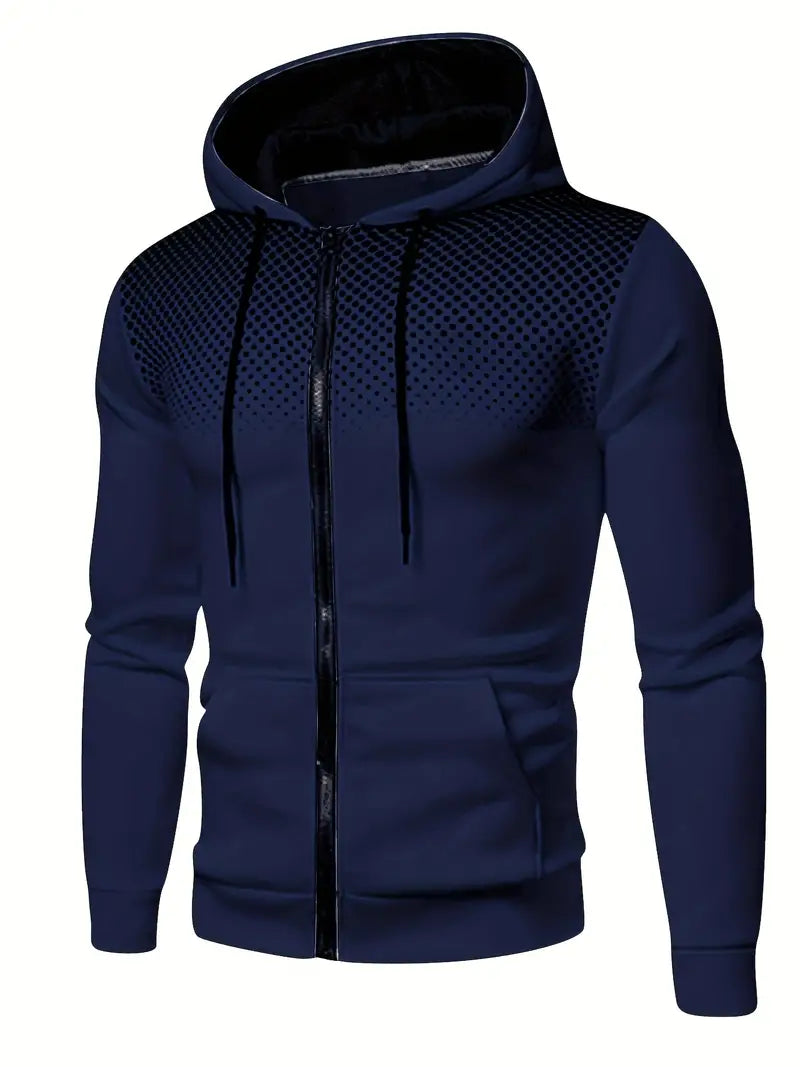 Paul | Varm Termo Hoodie i Polyester med Lommer og Hætte