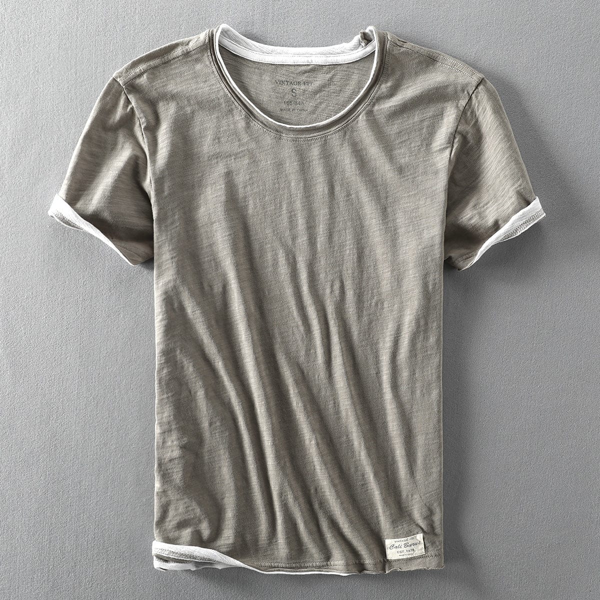 Moderne Komfortabel Casual Stilfuld T-shirt
