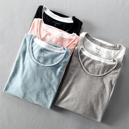 Moderne Komfortabel Casual Stilfuld T-shirt