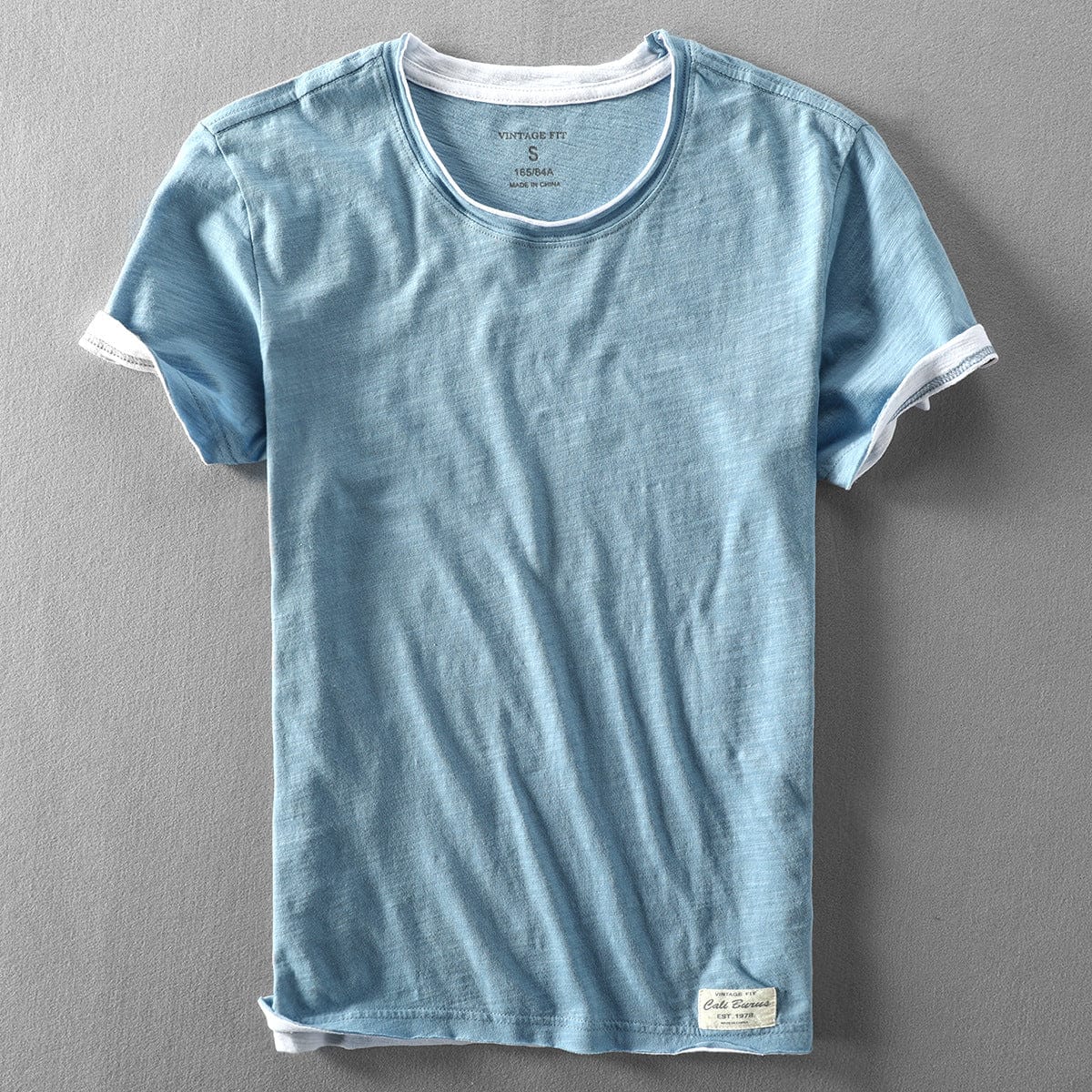 Moderne Komfortabel Casual Stilfuld T-shirt