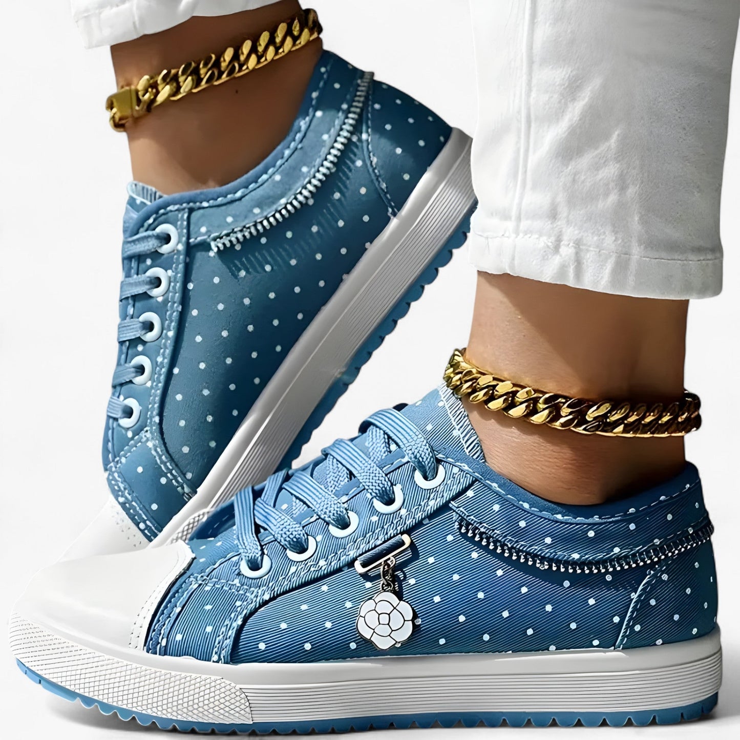 Lina - Komfortable ortopædiske sneakers med fjerlet
