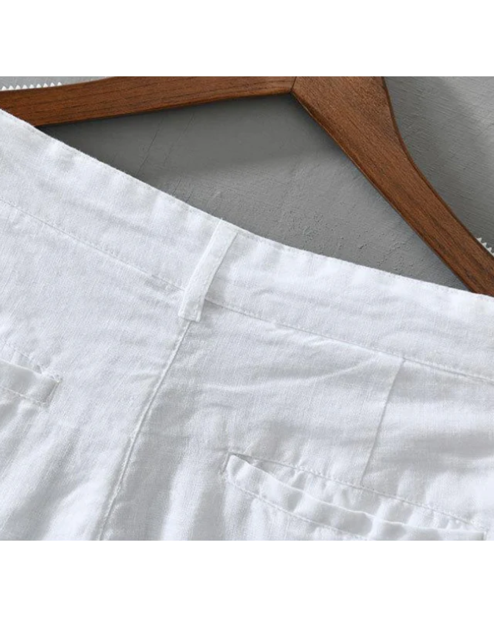 Komfortable Afslappet Letvægts Linned Shorts