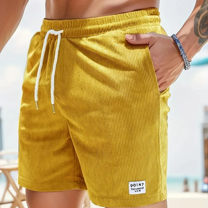 Behagelig Letvægts Herre Sommer Shorts