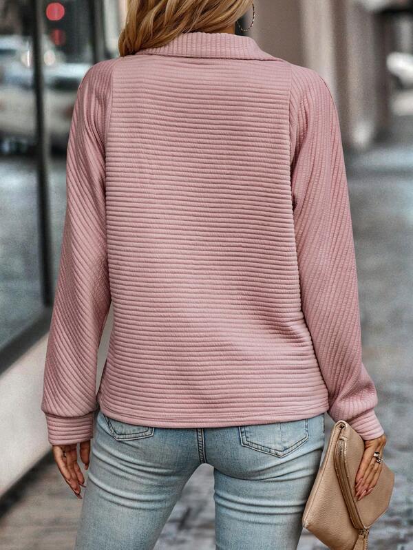 Moderne Stilfuld Elegant V-Hals Pullover