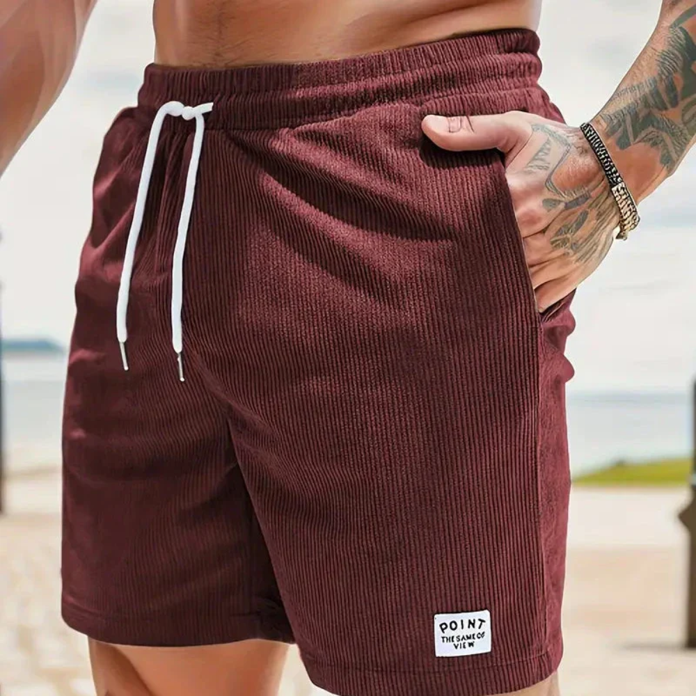 Behagelig Letvægts Herre Sommer Shorts