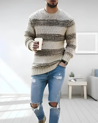 Elegant Eksklusiv Blød Premium Striktrøje