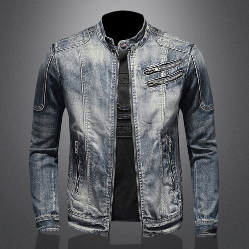 Flemming | Denimjakke med vintage look og moderne pasform