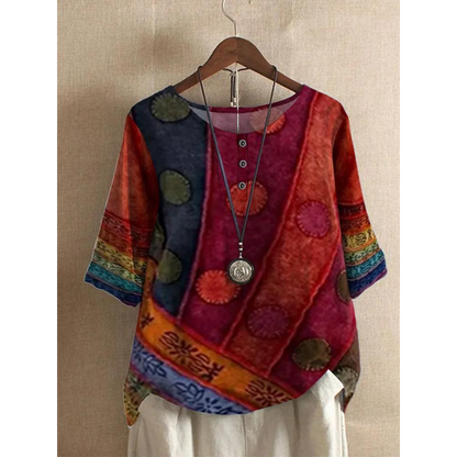Elegant Stilfuld Boheme Sommer Top