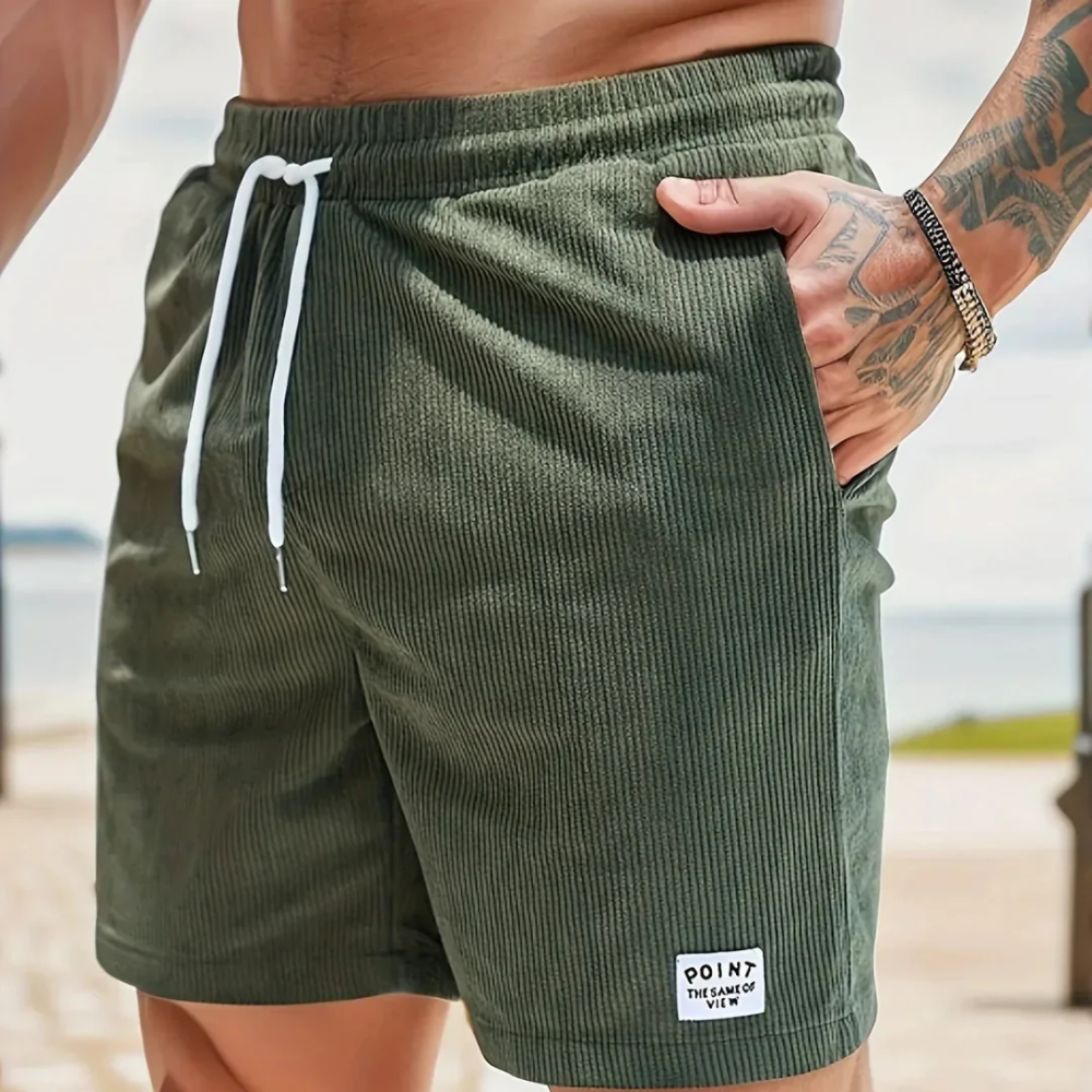 Behagelig Letvægts Herre Sommer Shorts