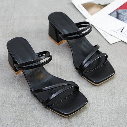 Chloé - Elegante sandaler med åben tå