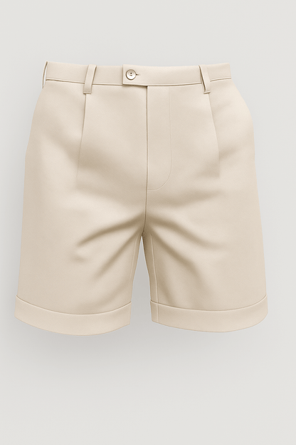 Elegante Herreshorts Med Læg Lommer