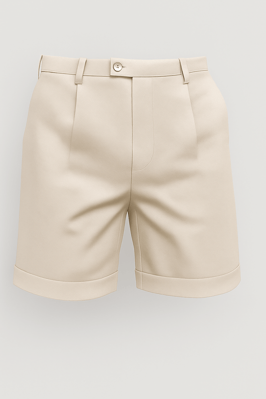 Elegante Herreshorts Med Læg Lommer
