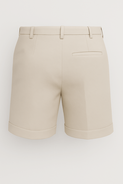 Elegante Herreshorts Med Læg Lommer