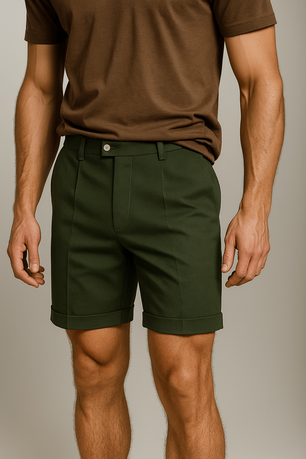 Alsidige Herreshorts Med Læg Lommer