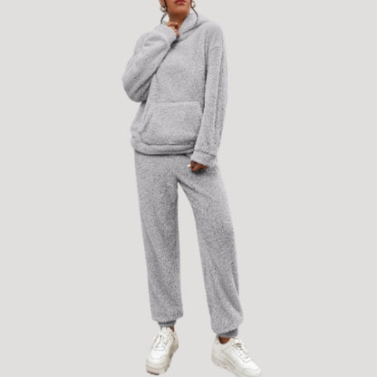 Dame Forårs Cozy Hættetrøje Loungewear Sæt