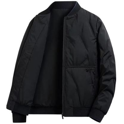 Stilfuld Casual Elegant Herre Baseballjakke