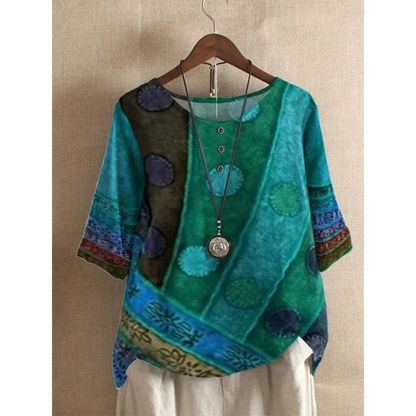 Elegant Stilfuld Boheme Sommer Top