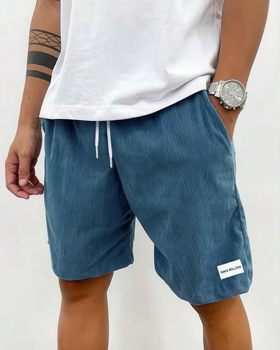 Casual Shorts med Løs Pasform