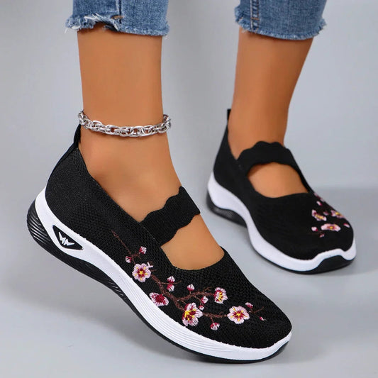Lily – Sporty sneakers med polstret bund