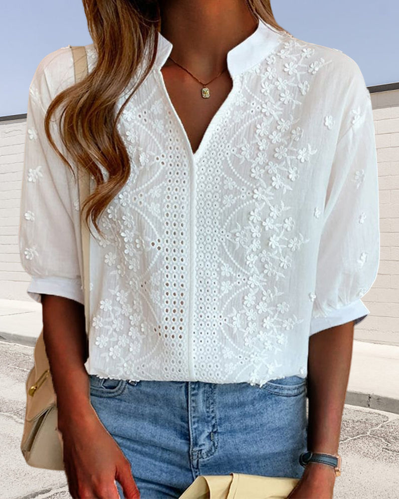 Moderne Elegant Casual Stilfuld Bluse