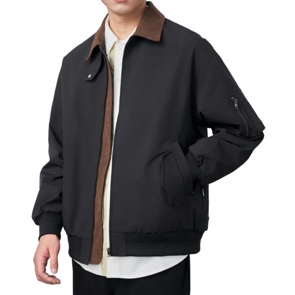Moderne Klassisk Stilfuld Harrington Jakke