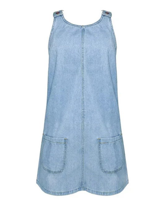 Elegant Sommerkjole med Flatterende Snit