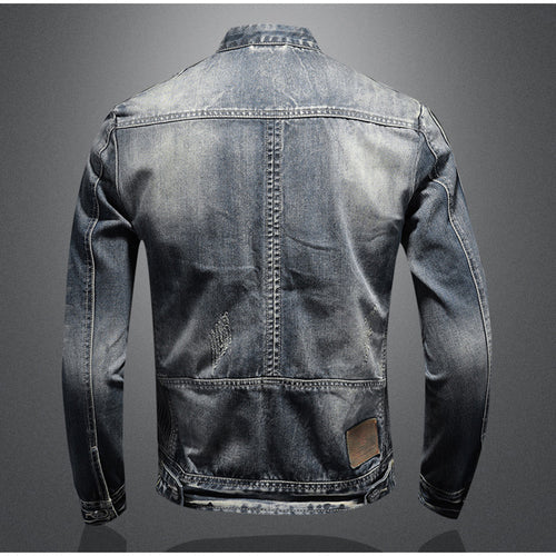 Flemming | Denimjakke med vintage look og moderne pasform