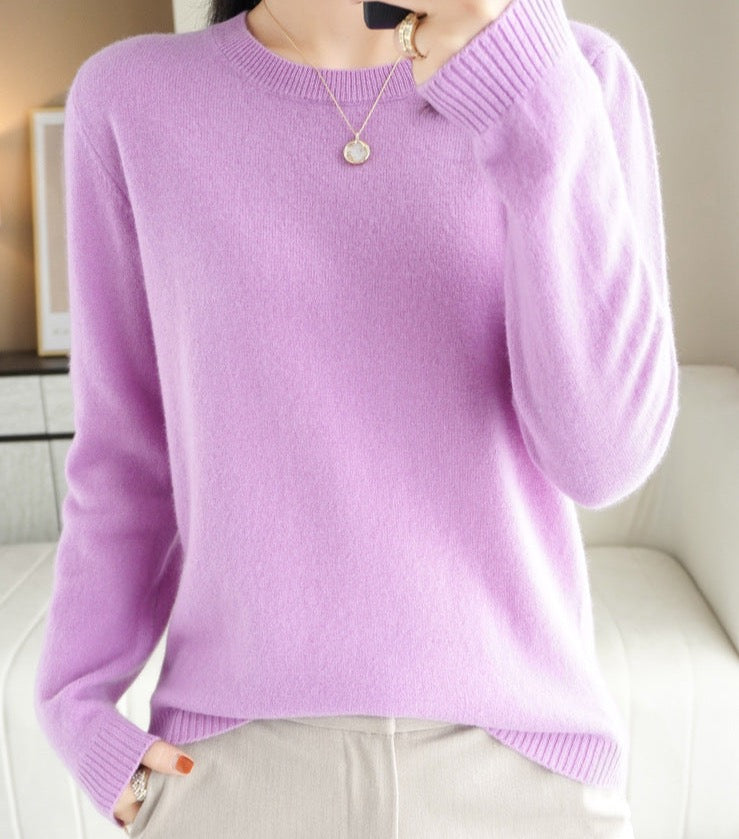 Edda | Elegant strikpullover med blød maske og moderne pasform