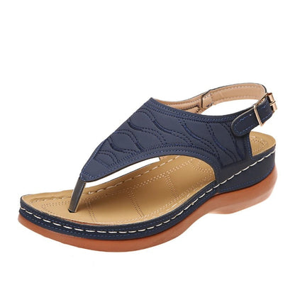 Maya - Sandaler i string-stil med elegant overdel og