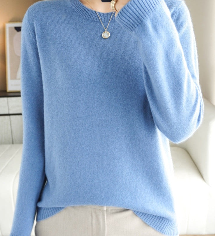 Edda | Elegant strikpullover med blød maske og moderne pasform