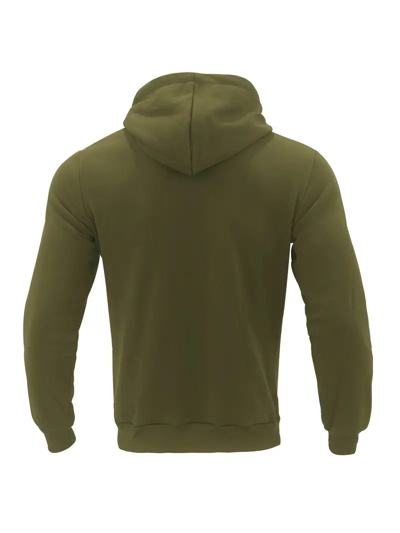 Paul | Varm Termo Hoodie i Polyester med Lommer og Hætte