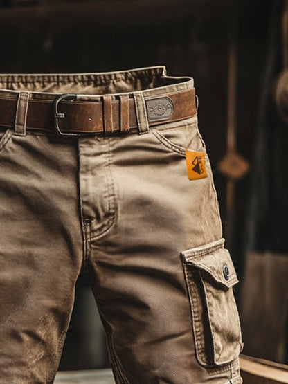 Moderne Praktiske Komfortable Arbejds Shorts
