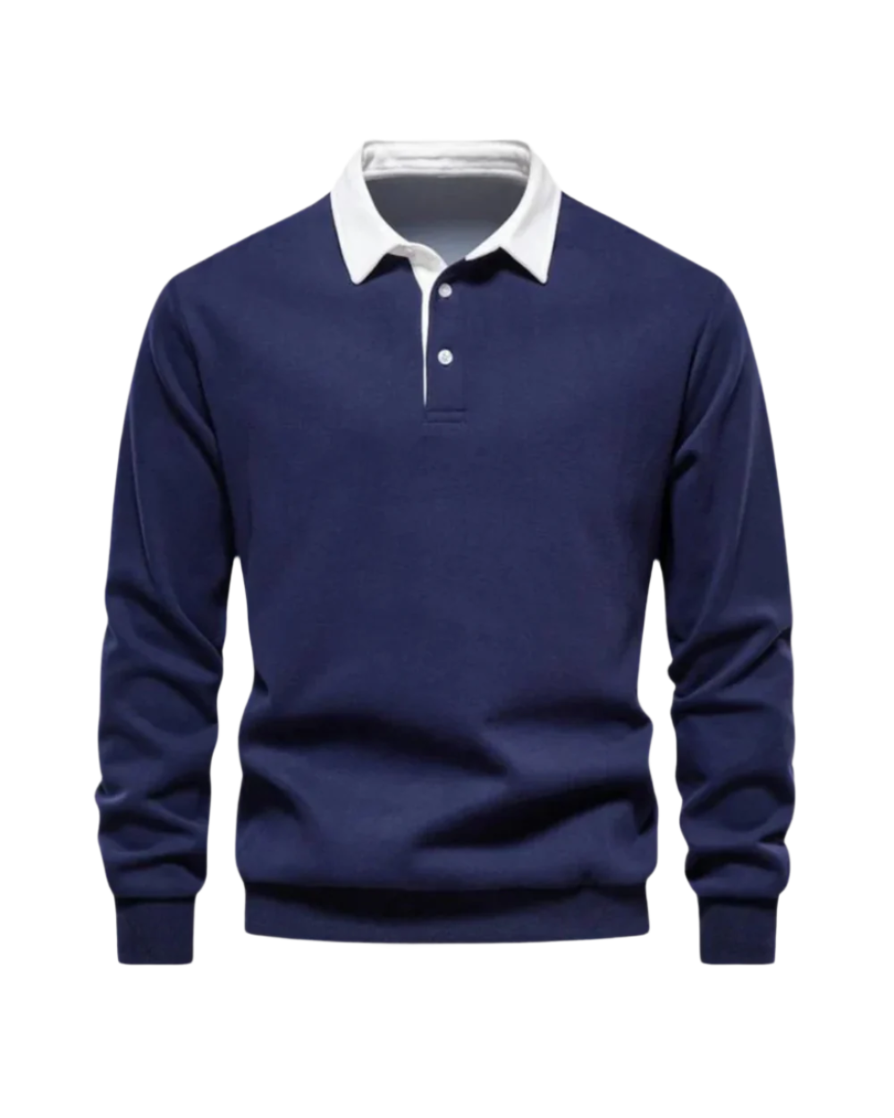 Elegant Casual Stilfuld Polo Sweater