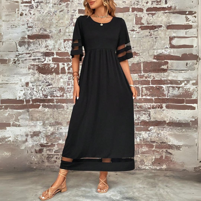 Dame Elegant Stilfuld Casual Maxi-kjole